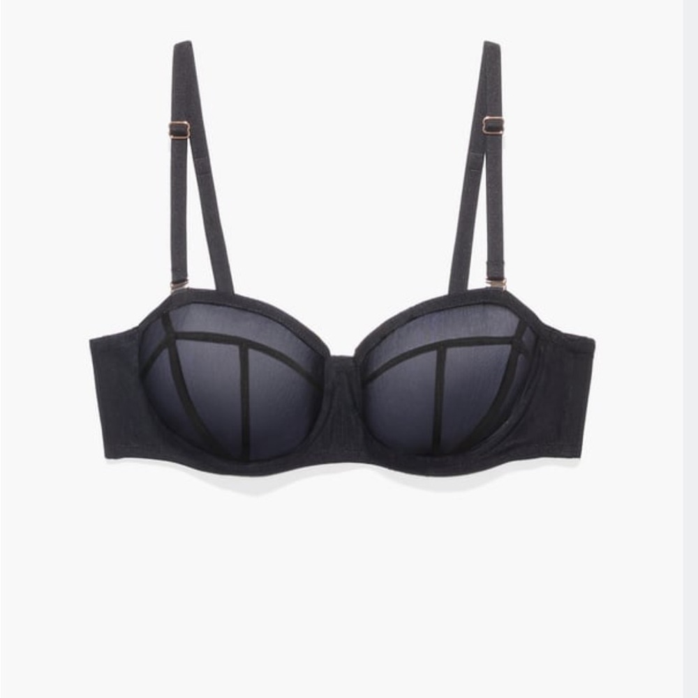 Savage X Fenty Mesh Strapless Bra